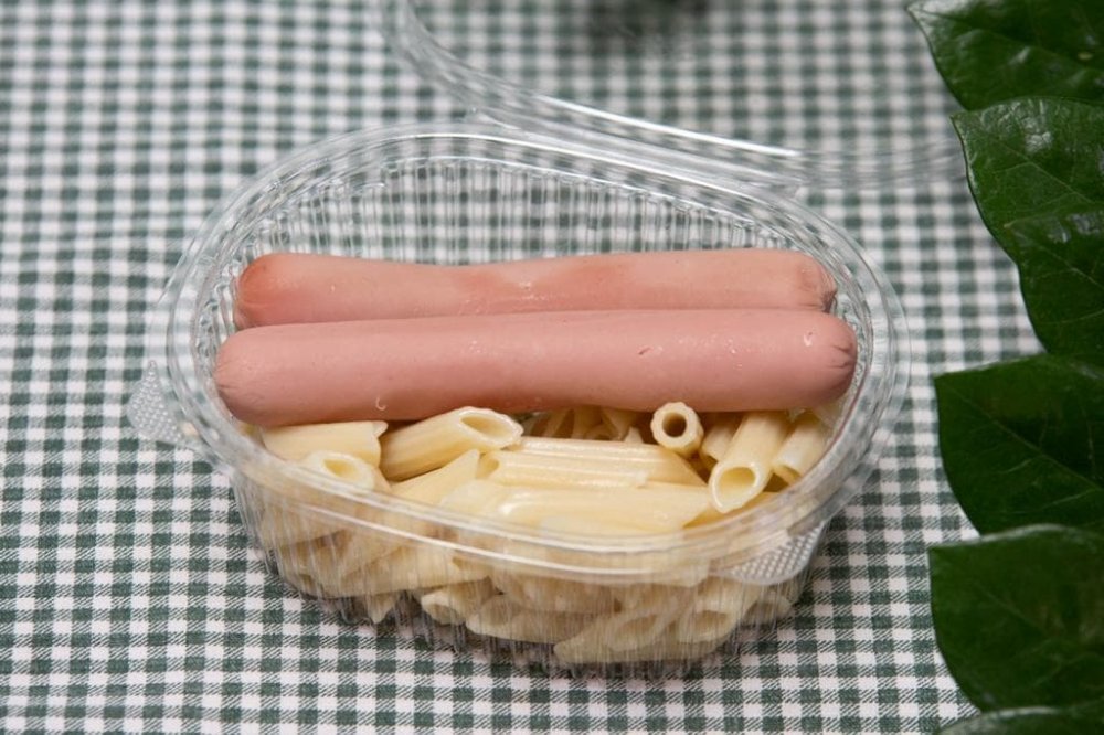 Сосиски 2 шт. в контейнере