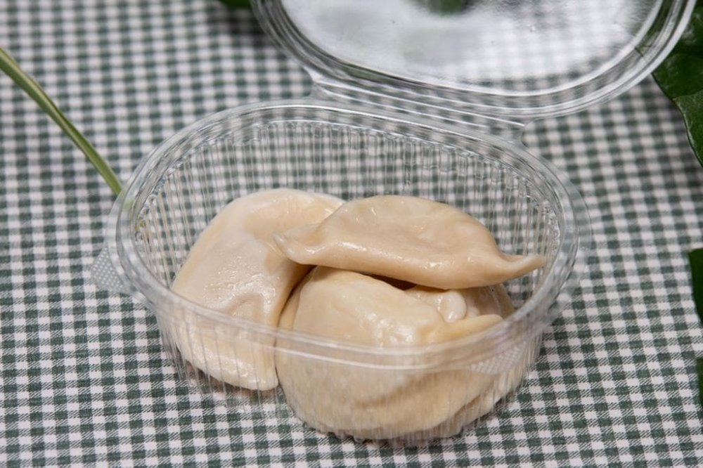 Вареники с картофелем в контейнере 5 шт.